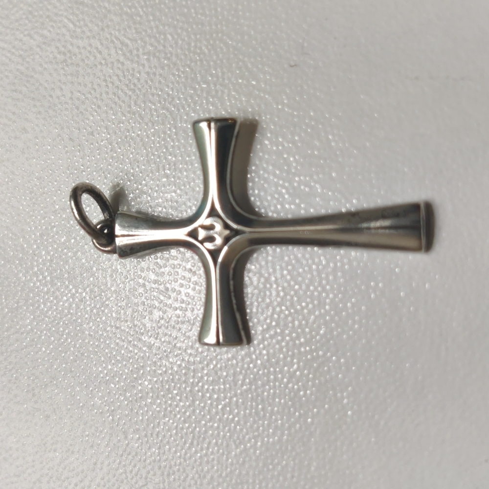 James Avery retired serenity cross with dove